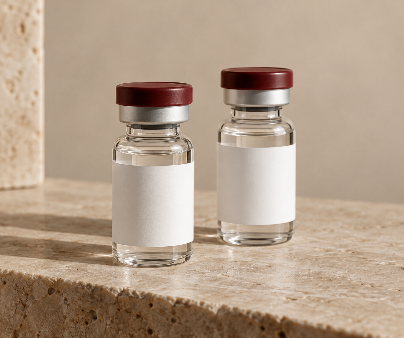 A Healthaide vial, third-party tested